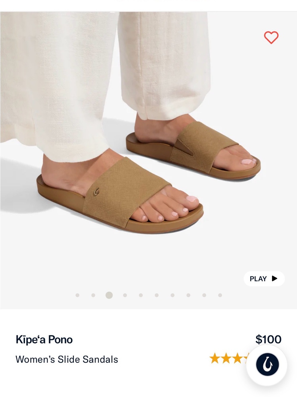 Olukai Women’s Slide Sandals